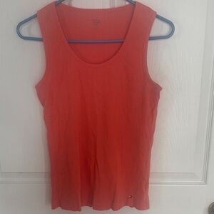 Tommy Hilfiger Women's Vibrant Orange Tank Top